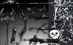Day of the Dead Weapon Skins Pack