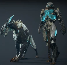 Nidus Deluxe Skin, alongside Kubrow Deluxe Skin.
