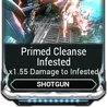 Primed Cleanse Infested