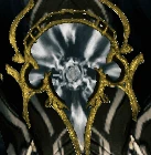 Velorum Prime Sigil with default color in motion, showing the wormhole effect