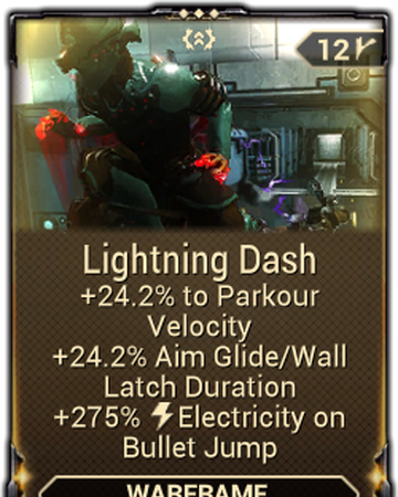 Lightning Dash Warframe Wiki Fandom