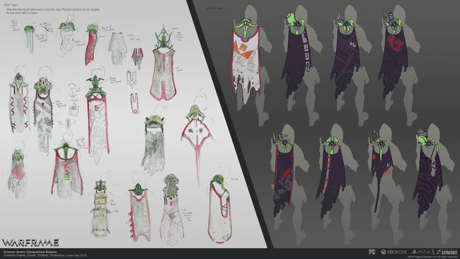 Vanquished Banner concept art