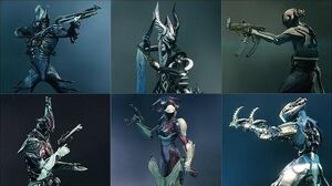 Warframe - All Tenno Secondaries - Weapon Animations & Sounds (2012 - 2019)
