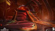 Ballas' Narmer throne on the back of Praghasa