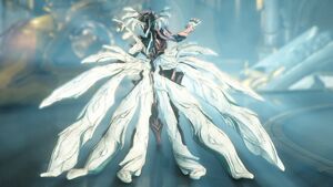 Jade's full wingspan