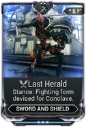 Last Herald (Conclave only)