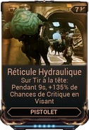  Réticule Hydraulique