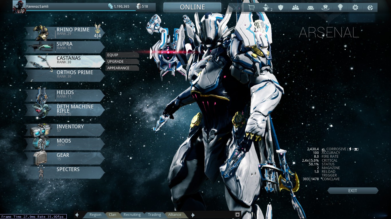 Rhino мы rhino prime warframe фото 105