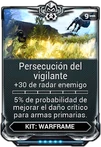 Persecución del vigilante