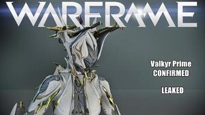 Warframe Valkyr Prime - Venka Prime- Cernos Prime (Leaked In Game) SPOILERS