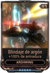 Blindaje de argón