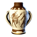 Gallixware Bisque Amphora