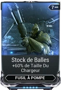  Stock de Balles