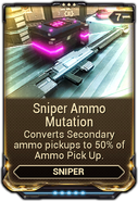  Sniper Ammo Mutation