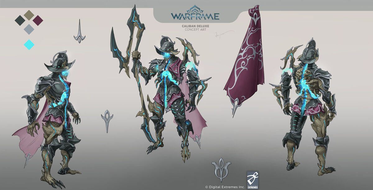 Caliban Deluxe Skin WARFRAME Wiki Fandom