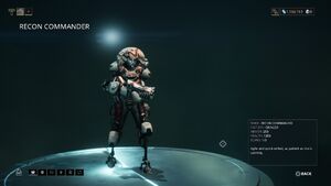 Recon Commander as seen on The Codex
