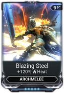  Blazing Steel