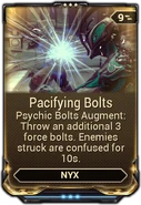  Pacifying Bolts