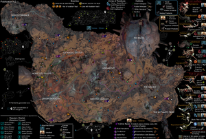 Cambion Drift Annotated Map