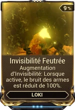 Invisibilité Feutrée