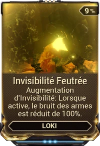 Invisibilité Feutrée