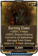  Burning Claws