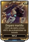 Disparo martillo