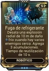 Fuga de refrigerante