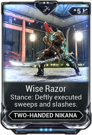 Wise Razor Warframe Wiki Fandom