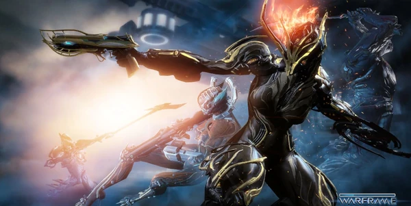 Ember prime in the loading screen during Update 11