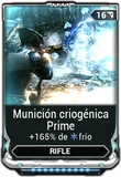 Munición criogénica Prime
