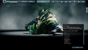 Toxic Crawler Codex