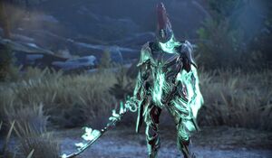 The new Revenant Warframe in the Plains of Eidolon