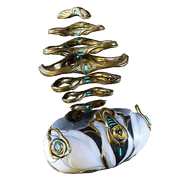 Ayatan Valana Sculpture 1x  Ayatan Amber Star 2x  Ayatan Cyan Star (1,575 filled)