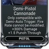Semi-Pistol Cannonade