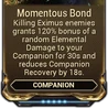 Momentous Bond