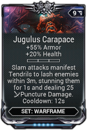  Jugulus Carapace set bonus