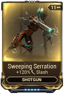  Sweeping Serration