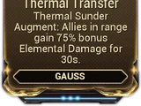 Thermal Sunder