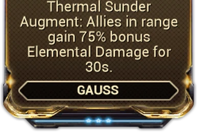 Thermal Sunder | WARFRAME Wiki | Fandom