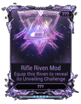 Rifle Riven Mod