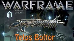Conclave Telos Boltor Warframe Wiki Fandom