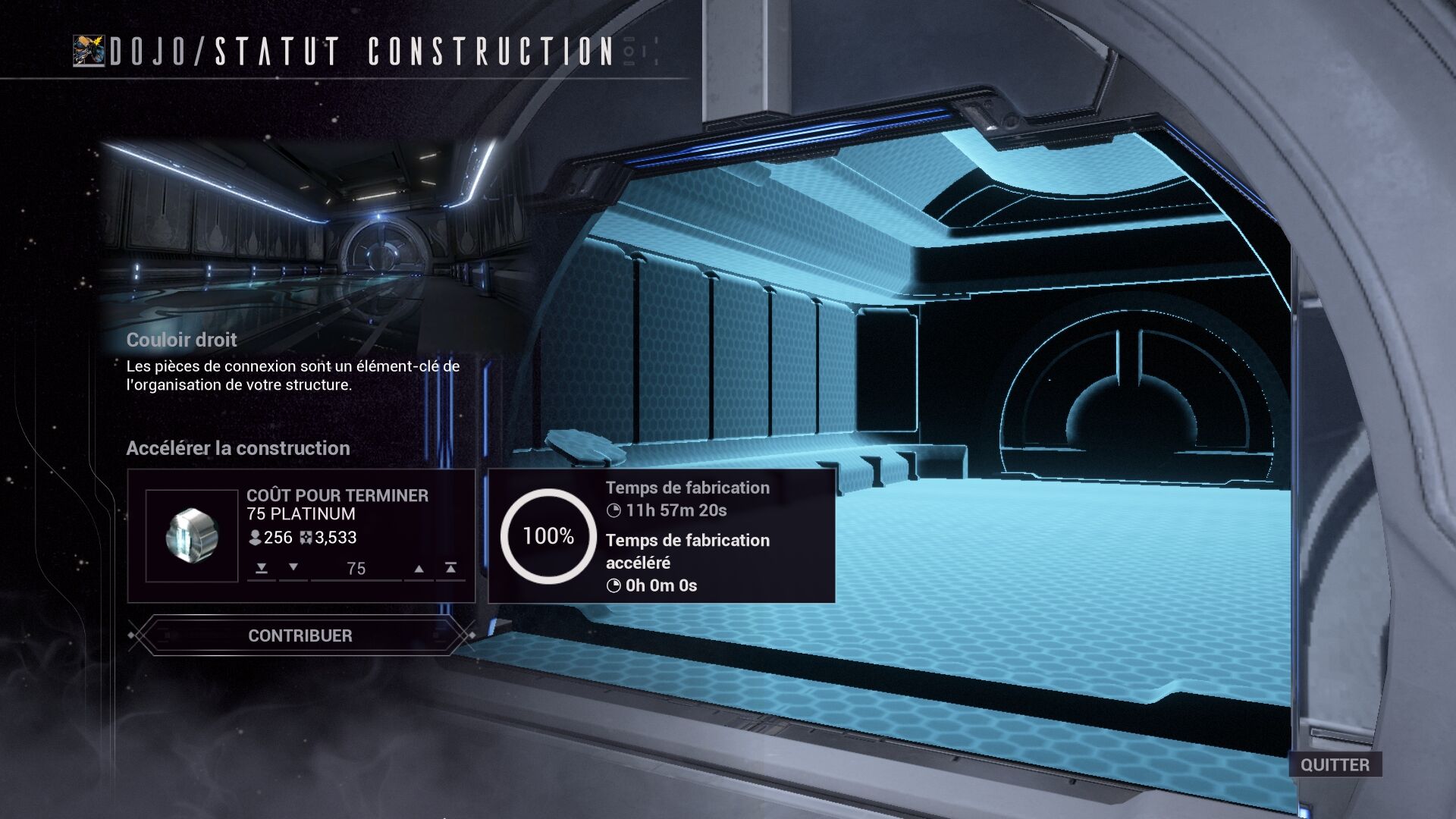 Combien De Schema Sont Necessaires Pour Fabriquer Une Warframe Dojo | Wiki Warframe | Fandom