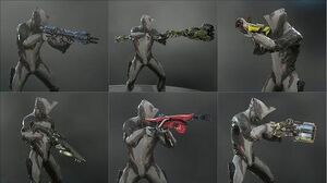 Warframe - All Grineer Primaries - Weapon Animations & Sounds (2012 - 2019)