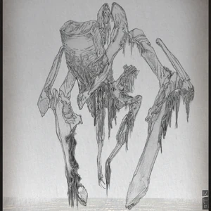 Revenant Fragment "A Terror Long Forgotten", depticing a fusion with a piece of the Unum blubber