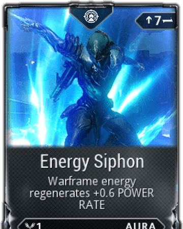 Energy Siphon Warframe Wiki Fandom