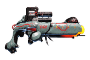  Kraken Kuva - Tir en rafales à trois coups (au lieu de deux coups), le tir alternatif tire toutes les munitions restantes dans le chargeur en un éclair, cadence de tir plus élevée, capacité du chargeur et temps de rechargement plus court.