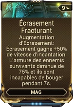 Écrasement Fracturant