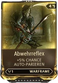 ModNeu Warframe Abwehrreflex