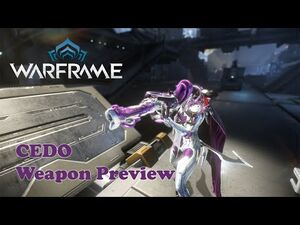 Warframe Cedo Weapon Preview - 2 Forma